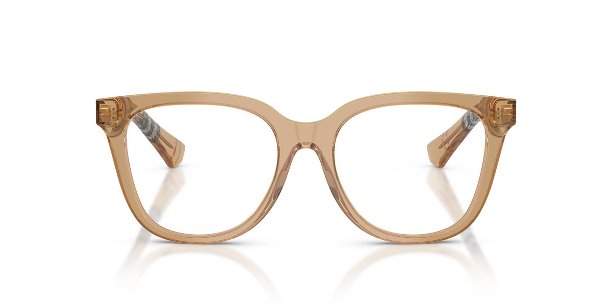 Burberry BE2439 Eyeglasses Frame in 4164 Beige, front view
