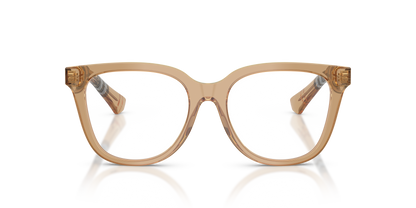 Burberry BE2439 Eyeglasses Frame in 4164 Beige, front view