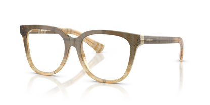 Burberry BE2439 Eyeglasses Frame in 4201 Check Beige