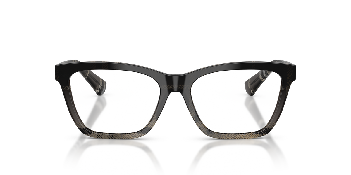 Burberry BE2440 Eyeglasses Frame in 4200 Grey Check, front view