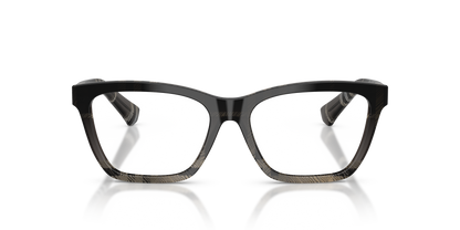 Burberry BE2440 Eyeglasses Frame in 4200 Grey Check, front view