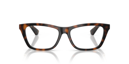 Burberry BE2442U Eyeglasses Frame in 3002 Dark Havana, front view