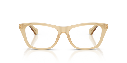 Burberry BE2442U Eyeglasses Frame in 4198 Yellow, front view