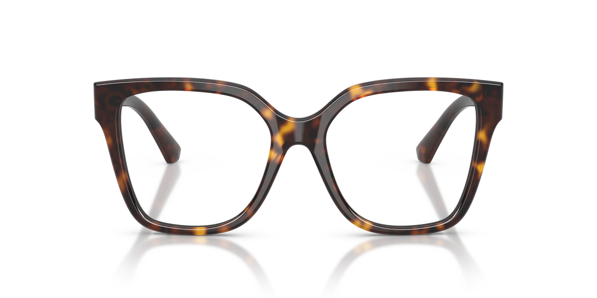 Burberry BE2443 Eyeglasses Frame in 3002 Dark Havana, front view