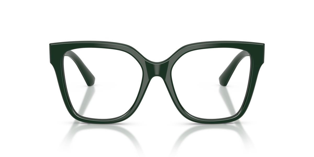 Burberry BE2443 Eyeglasses Frame in 4203 Green, front view