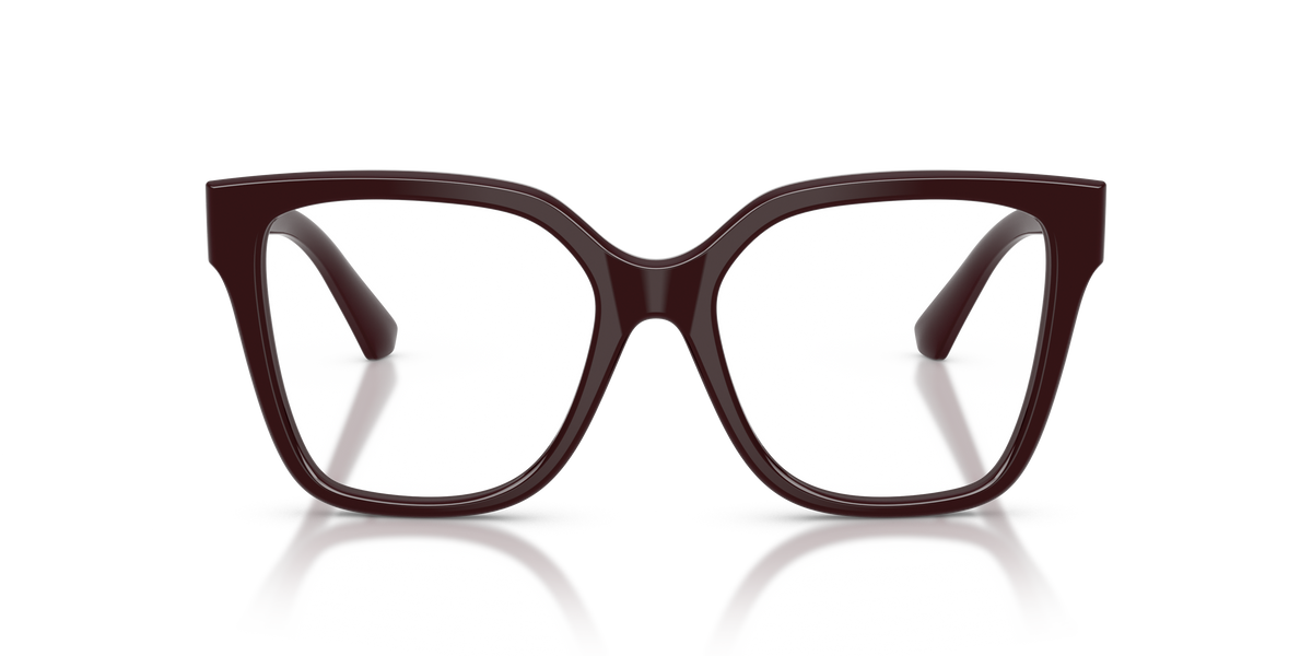 Burberry BE2443 Eyeglasses Frame in 4204 Bordeaux, front view