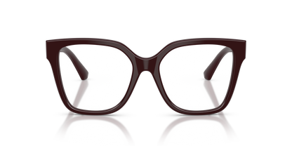 Burberry BE2443 Eyeglasses Frame in 4204 Bordeaux, front view