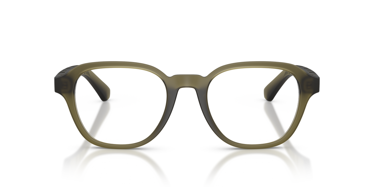 Burberry BE2444U Eyeglasses Frame in 4212 Matte Green, front view