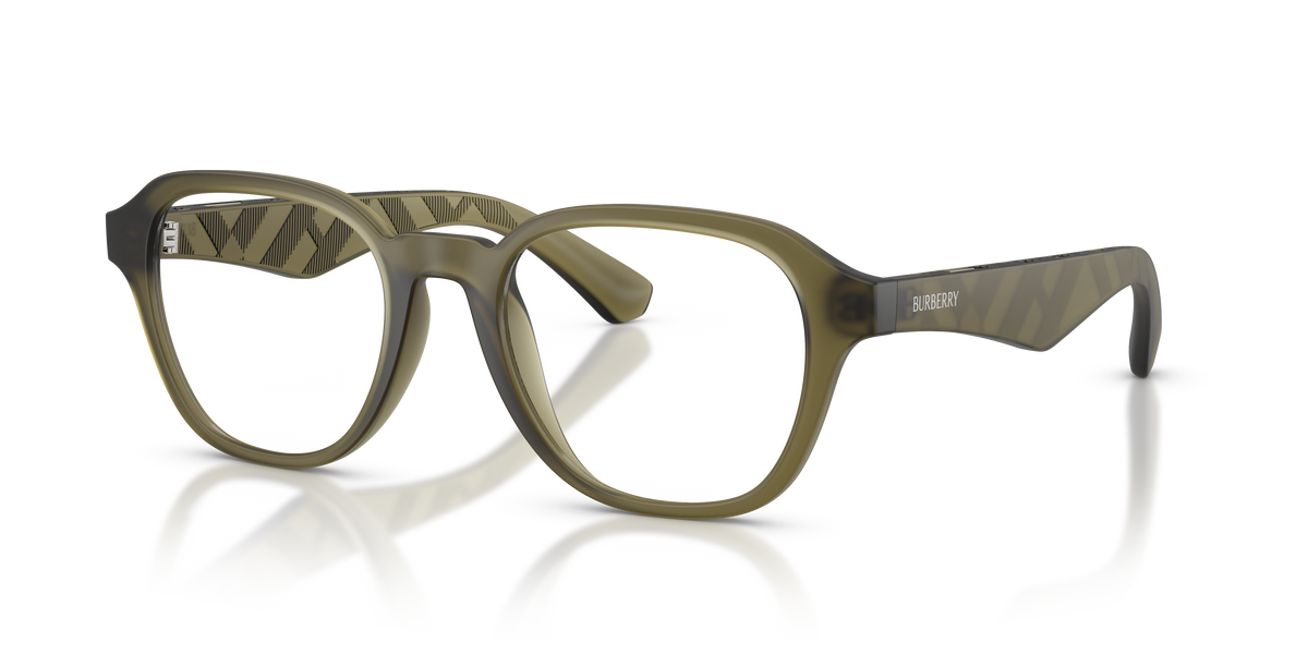 Burberry BE2444U Eyeglasses Frame in 4212 Matte Green