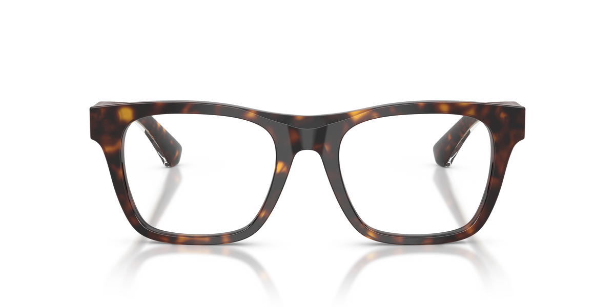 Burberry BE2445 Eyeglasses Frame in 4205 Dark Havana, front view