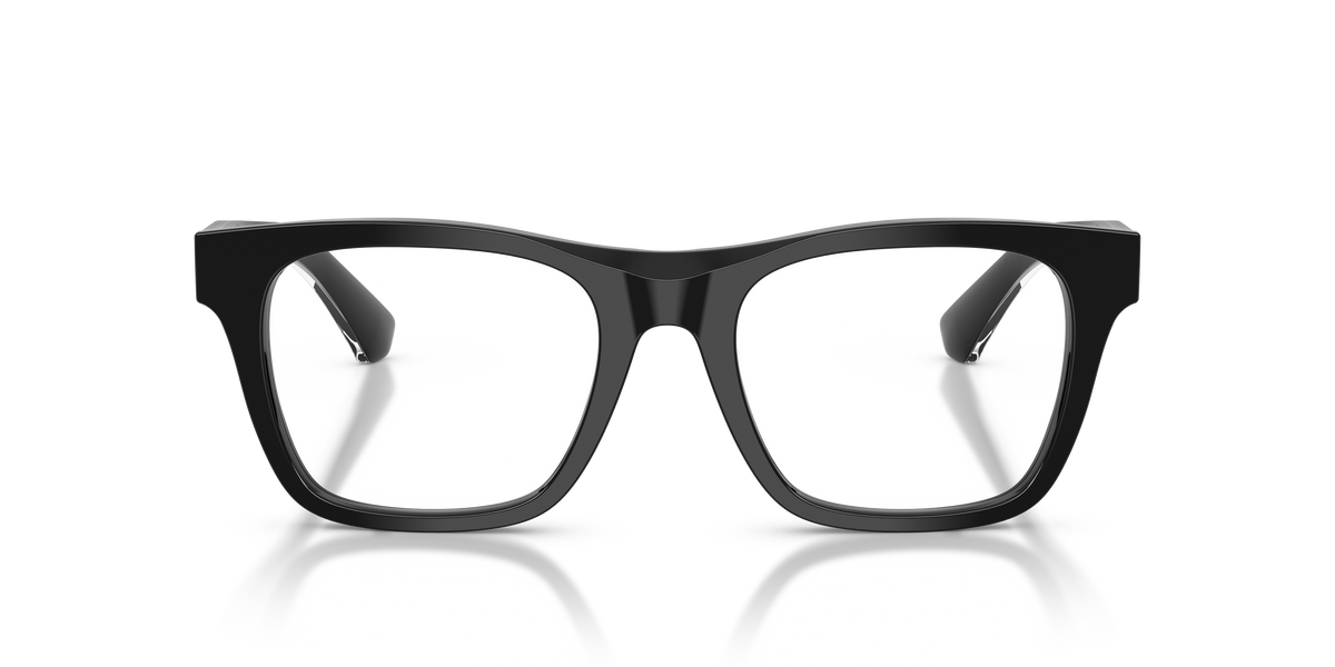 Burberry BE2445 Eyeglasses Frame in 4206 Black, front view