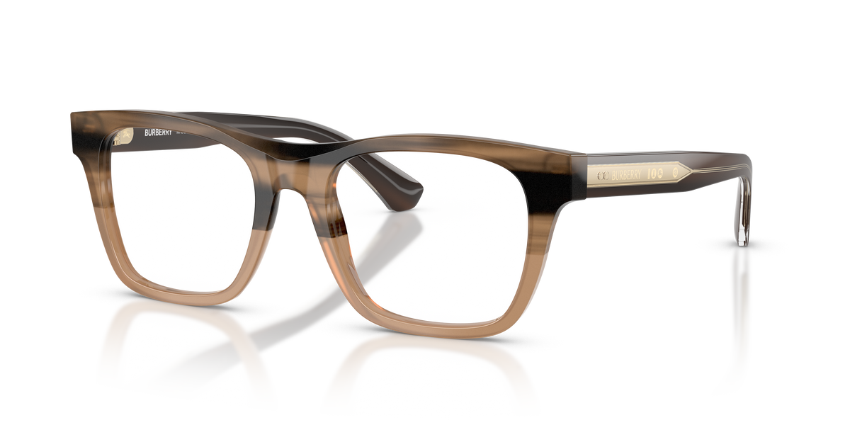 Burberry BE2445 Eyeglasses Frame in 4207 Striped Beige