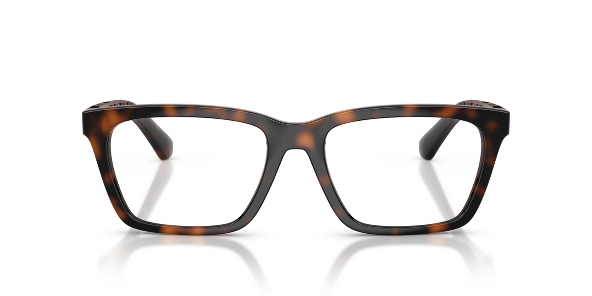 Burberry BE2446U Eyeglasses Frame in 3002 Dark Havana, front view
