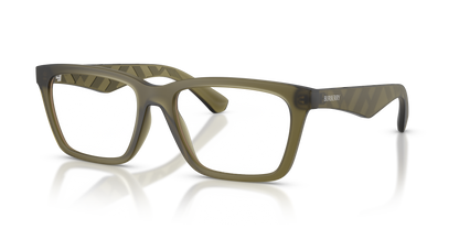 Burberry BE2446U Eyeglasses Frame in 4212 Verde Opaco