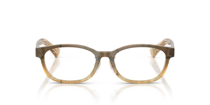 Burberry BE2447D Eyeglasses Frame in 4201 Check Beige, front view
