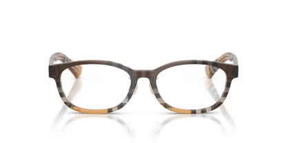 Burberry BE2447D Eyeglasses Frame in 4202 Check Sand, front view