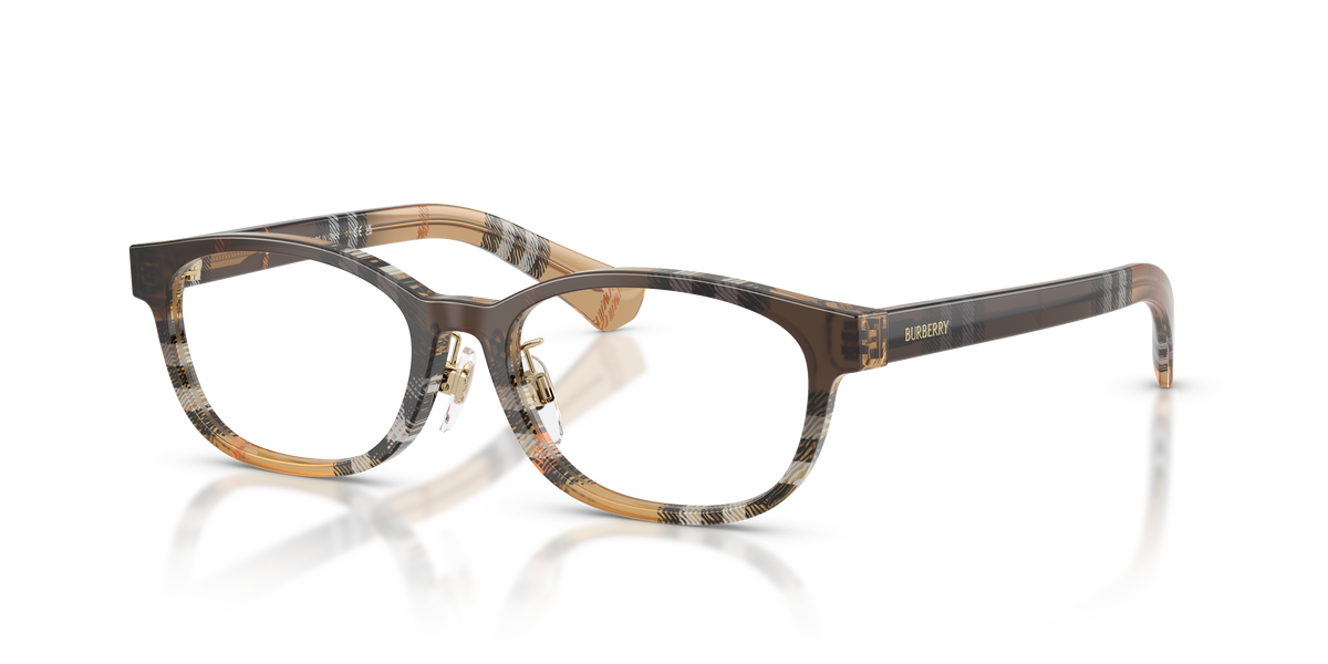 Burberry BE2447D Eyeglasses Frame in 4202 Check Sand