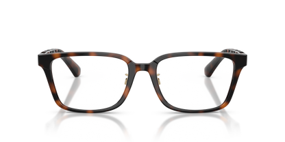 Burberry BE2450D Eyeglasses Frame in 3002 Dark Havana, front view