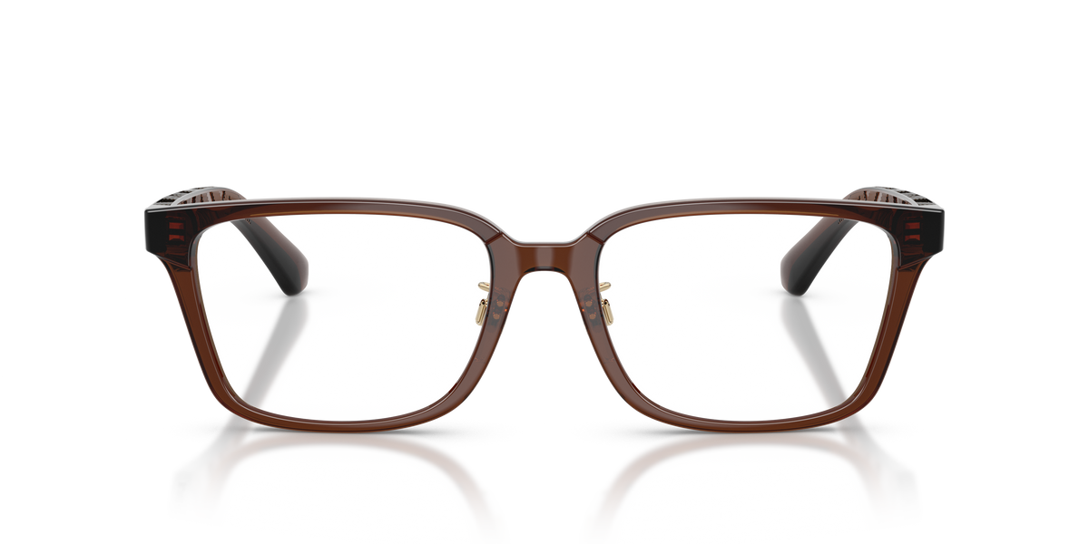 Burberry BE2450D Eyeglasses Frame in 4116 Brown, front view
