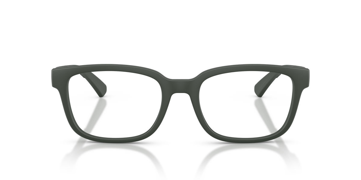 Burberry BE2451U Eyeglasses Frame in 4232 Matte Green, front view