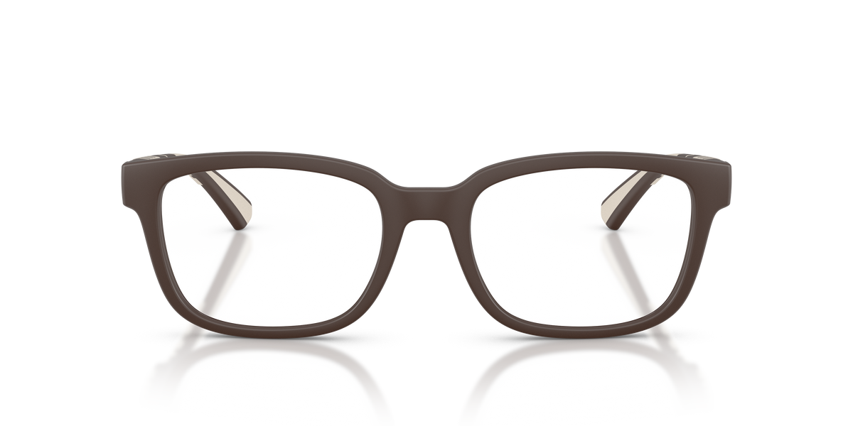 Burberry BE2451U Eyeglasses Frame in 4234 Matte Brown, front view