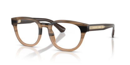 Burberry BE2454 Eyeglasses Frame in 4207 Striped Beige