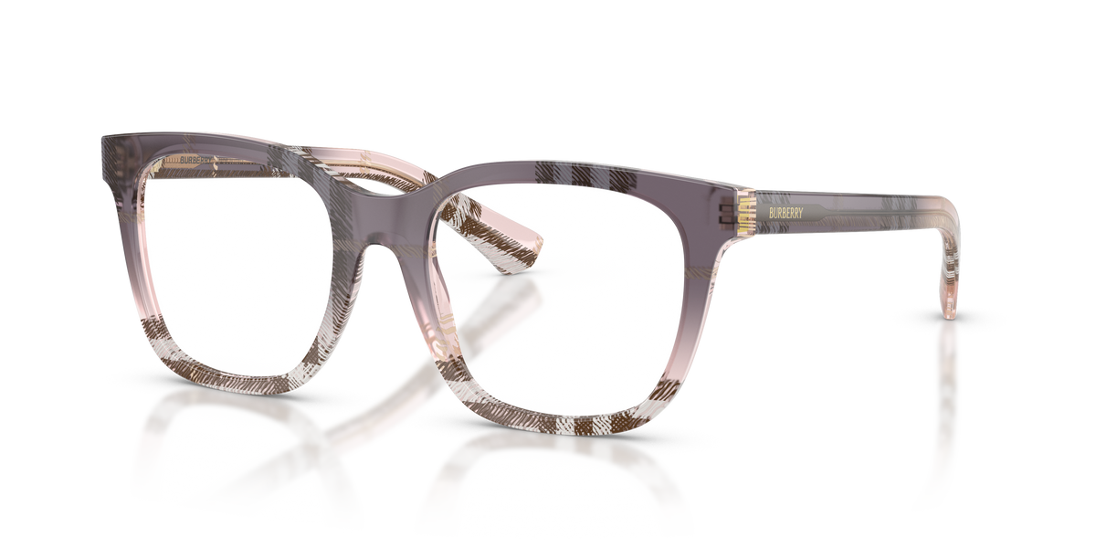 Burberry BE2455 Eyeglasses Frame in 4220 Check Gradient Bow