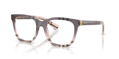Burberry BE2455 Eyeglasses Frame in 4220 Check Gradient Bow