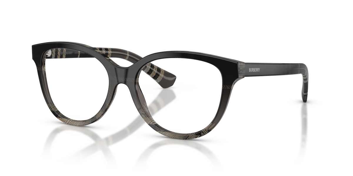 Burberry BE2456 Eyeglasses Frame in 4200 Check Gradient Grey