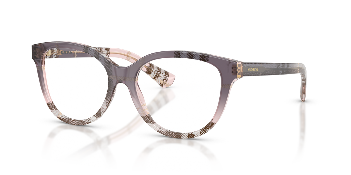 Burberry BE2456 Eyeglasses Frame in 4220 Check Gradient Bow