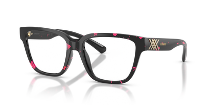 Burberry BE2457U Eyeglasses Frame in 4126 Havana Fuxia