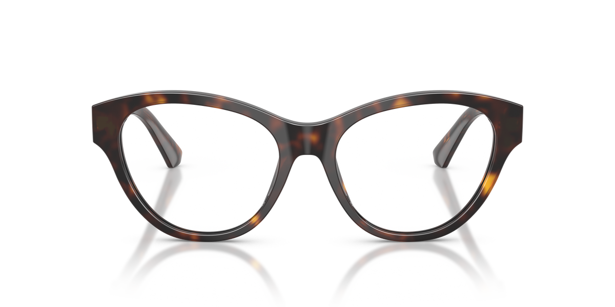 Burberry BE2458 Eyeglasses Frame in 3002 Dark Havana, front view