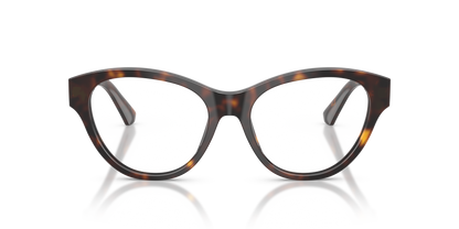 Burberry BE2458 Eyeglasses Frame in 3002 Dark Havana, front view