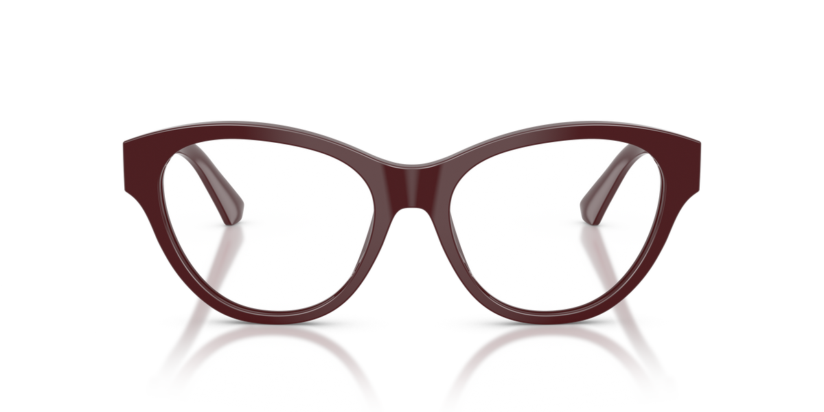 Burberry BE2458 Eyeglasses Frame in 4119 Bordeaux, front view