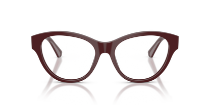 Burberry BE2458 Eyeglasses Frame in 4119 Bordeaux, front view