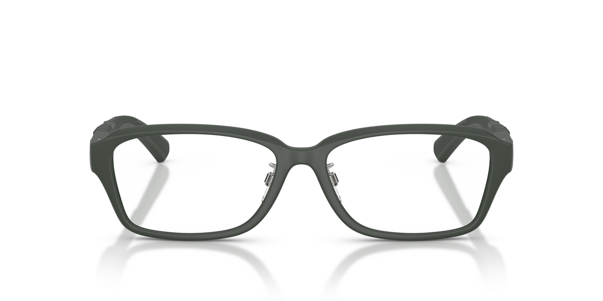 Burberry BE2461D Eyeglasses Frame in 4232 Matte Green, front view