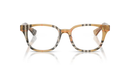 Burberry BE2462D Eyeglasses Frame in 4163 Check Sand, front view