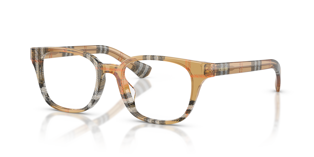 Burberry BE2462D Eyeglasses Frame in 4163 Check Sand