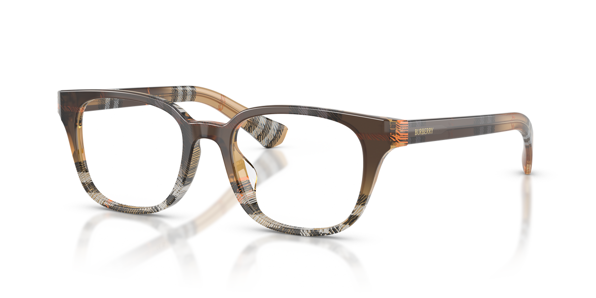 Burberry BE2462D Eyeglasses Frame in 4202 Check Gradient Sand