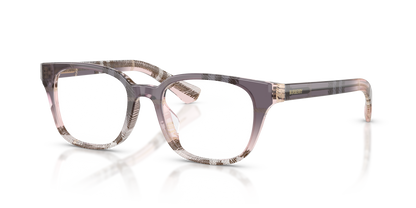 Burberry BE2462D Eyeglasses Frame in 4220 Check Gradient Bow