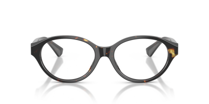 Burberry BE2466 Eyeglasses Frame in 4106 Yellow Havana, front view