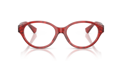 Burberry BE2466 Eyeglasses Frame in 4257 Bordeaux Havana, front view