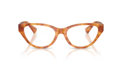 Burberry BE2467 Eyeglasses Frame in 4256 Light Havana, front view