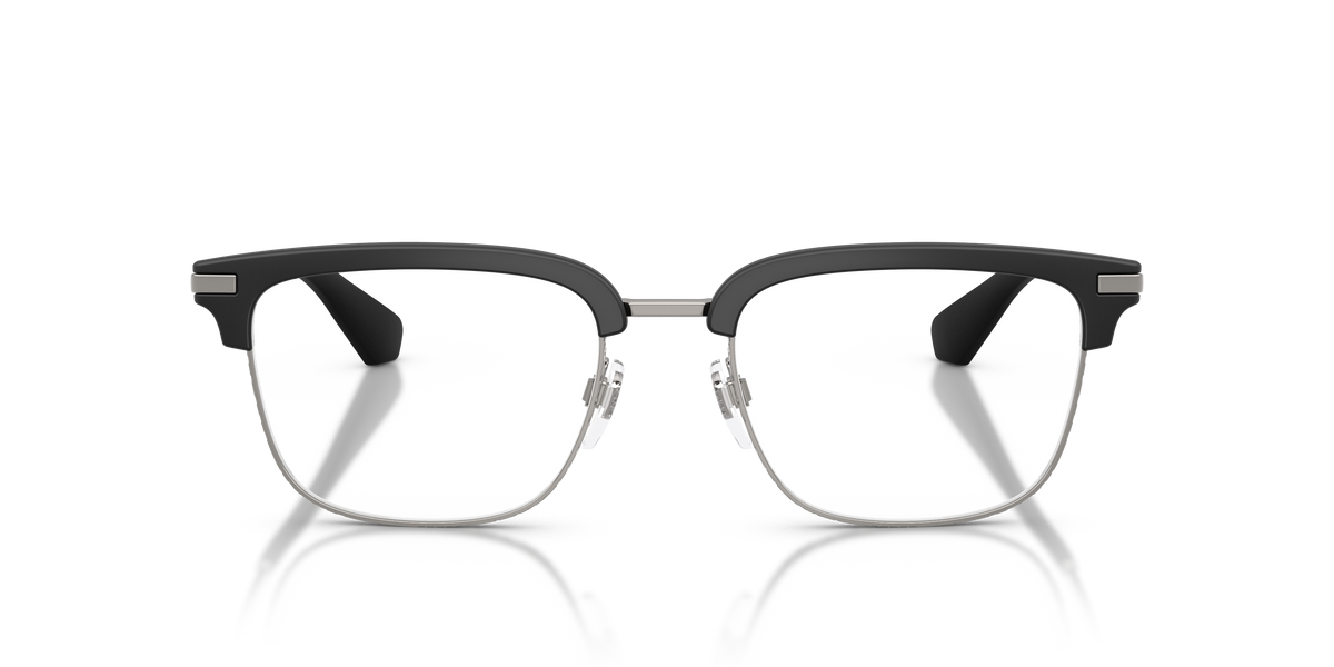 Burberry BE2468 Eyeglasses Frame in 3464 Matte Black, front view