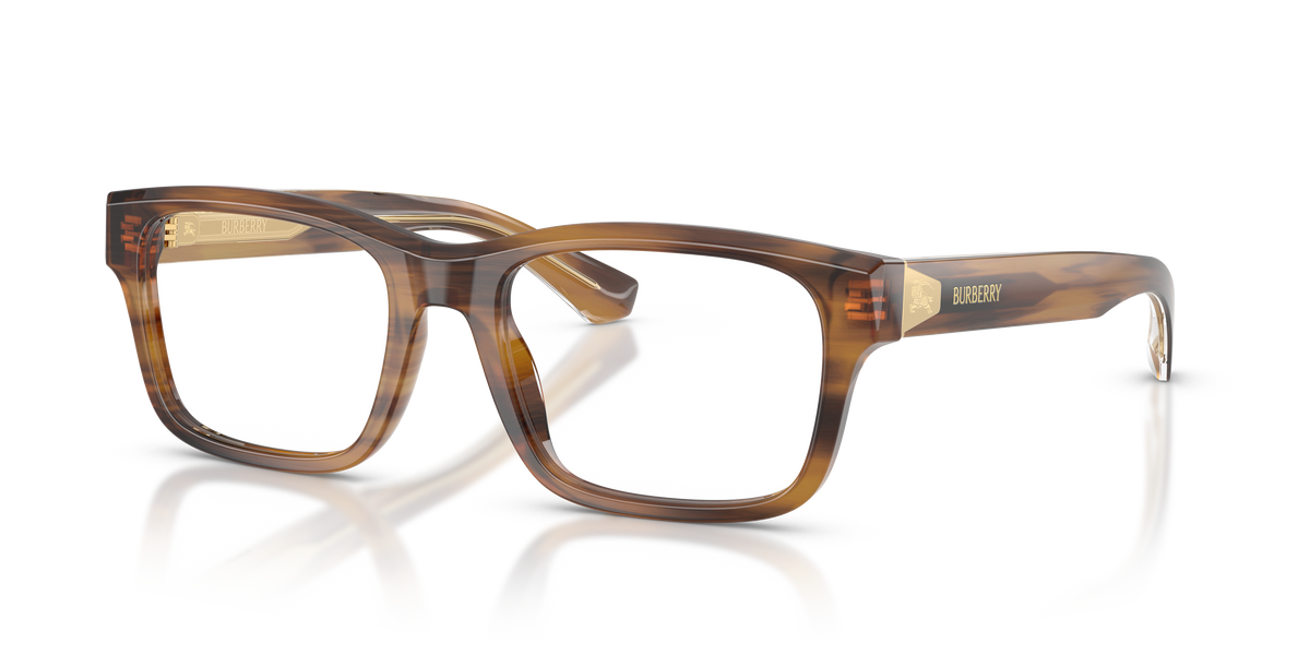 Burberry BE2469 Eyeglasses Frame in 4253 Striped Brown