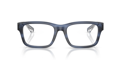 Burberry BE2469 Eyeglasses Frame in 4255 Striped Blue, front view