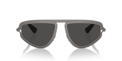 Burberry BE3150 Sunglasses in 131687 Dark Grey / Dark Grey lens, front view