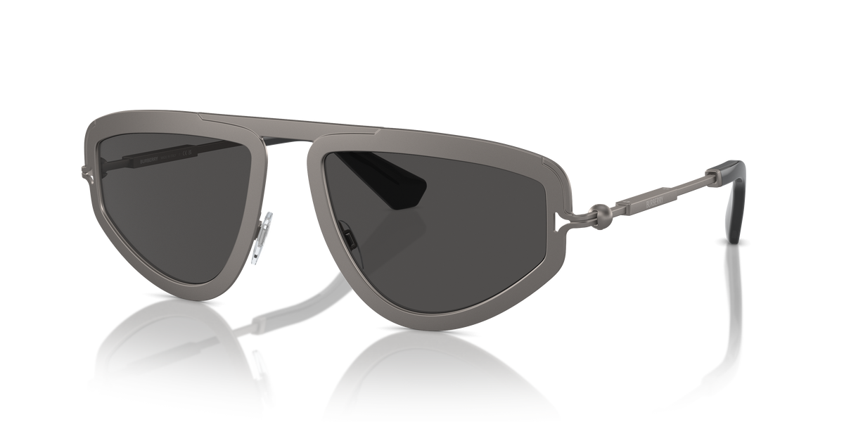 Burberry BE3150 Sunglasses in 131687 Dark Grey / Dark Grey lens
