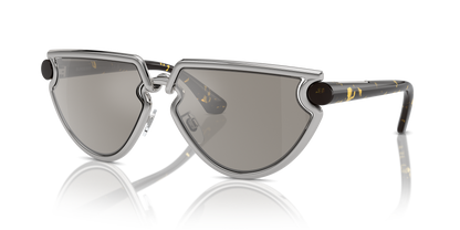 Burberry BE3152 Sunglasses in 10056G Silver / Light Grey Mirror Silver lens