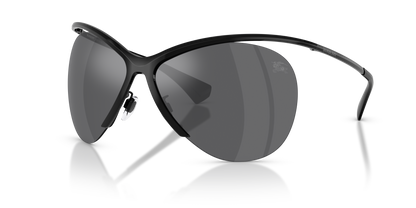 Burberry BE3168 Sunglasses in 10016G Black / Grey Mirror Silver lens